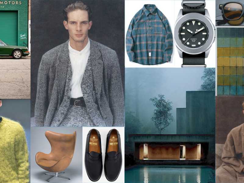 “Modernismo”. Il moodboard della collezione presentata da Todd Snyder alla Stazione Leopolda di Firenze il 9 gennaio <br />