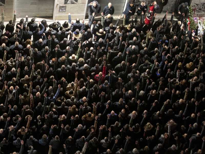 &nbsp;Acca Larentia - foto Ansa