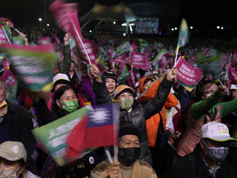 A Taiwan ogni voto è una festa