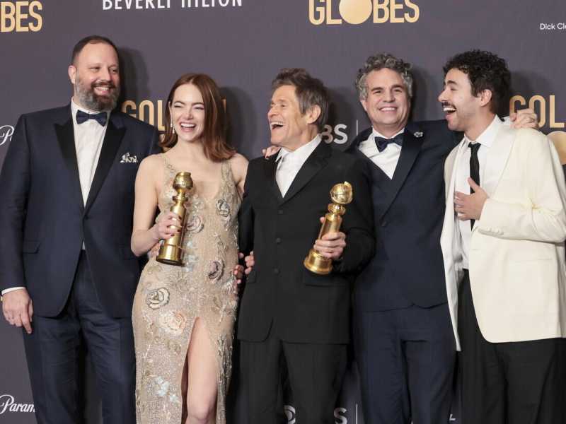 &nbsp;Golden Globes 2024 - foto Ansa