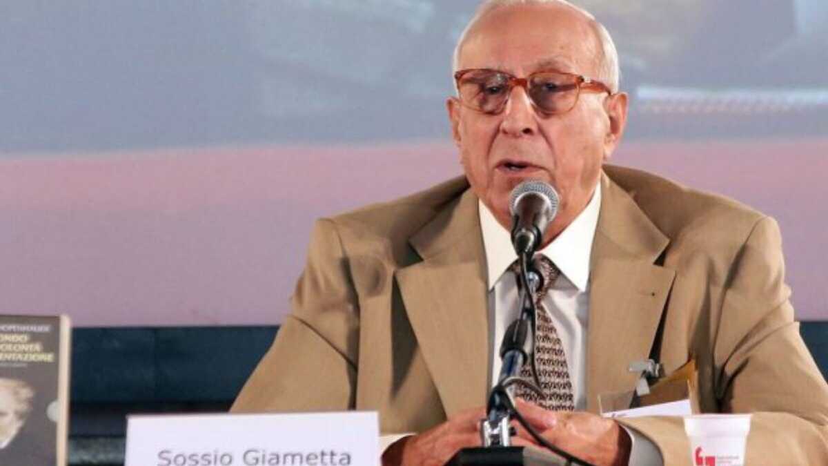 Immagine di E' morto Sossio Giametta: vaccino contro la militanza e la tracotanza