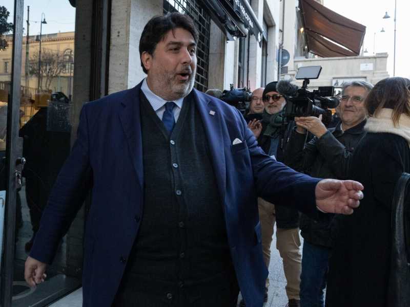 &nbsp;Christian Solinas - foto Ansa
