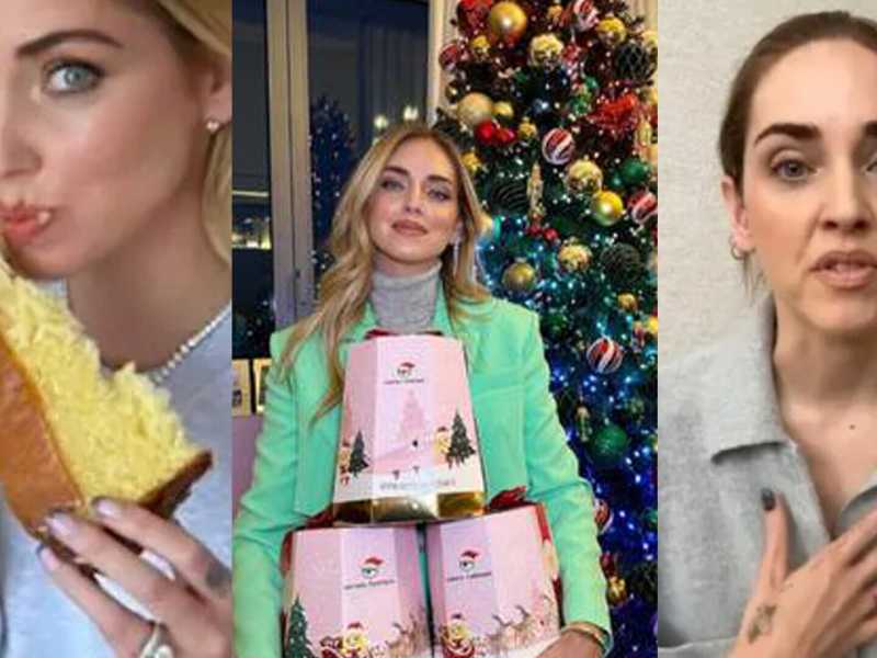 Chiara Ferragni negli spot per il pandoro e nel video di scuse&nbsp;<br />
