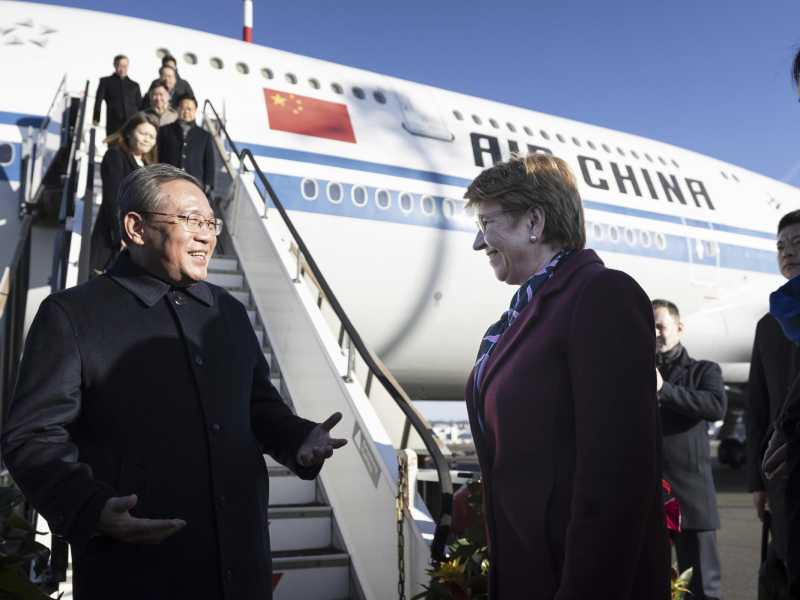 Tappeti rossi per la Cina a Davos
