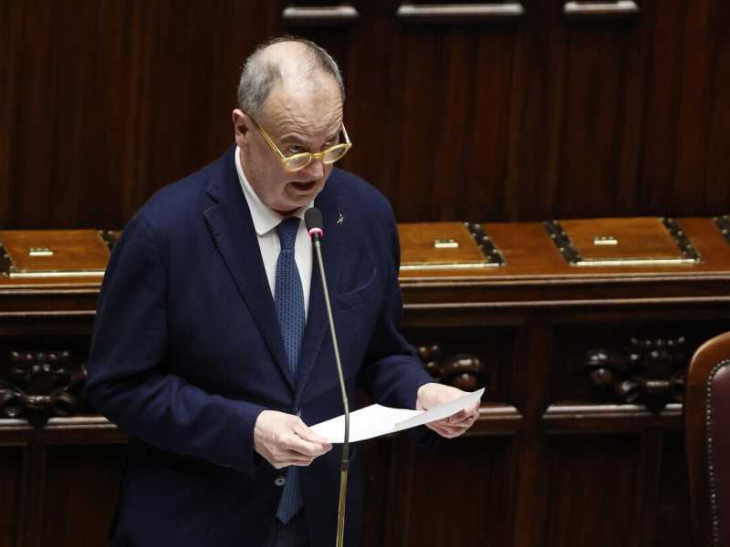 Il ministro per le autonomie Roberto Calderoli - foto Ansa