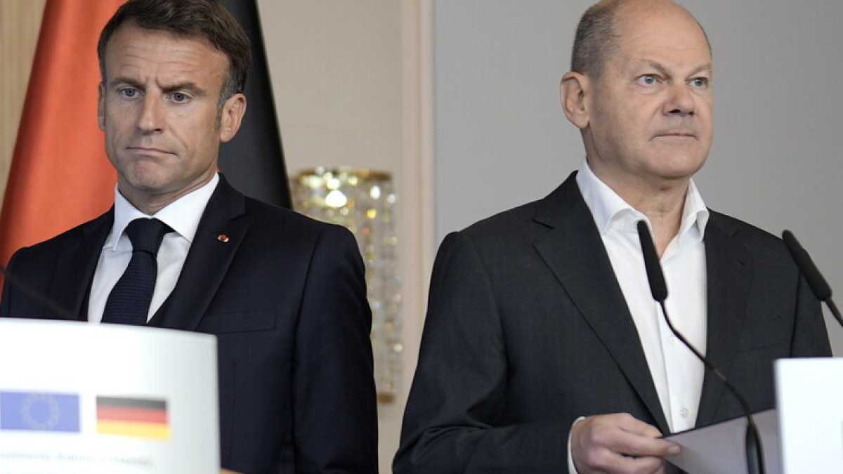 Immagine di Macron si risente delle critiche tedesche e annuncia nuove armi per l'Ucraina