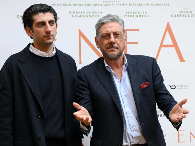 <span style="font-family: Arial, sans-serif; font-size: 12px;">Pietro e Sergio Castellitto (ANSA)</span>