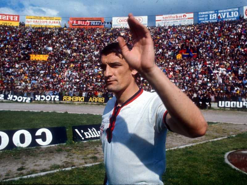 &Egrave; morto Gigi Riva (foto Ansa)