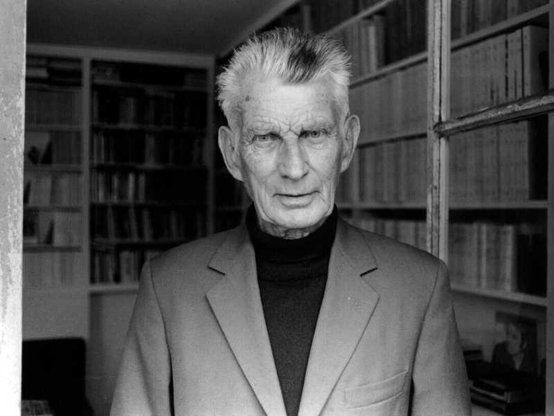 Samuel Beckett (1906 - 1989) in una foto di Louis Monier (Gamma-Rapho via Getty Images)&nbsp;<br />
