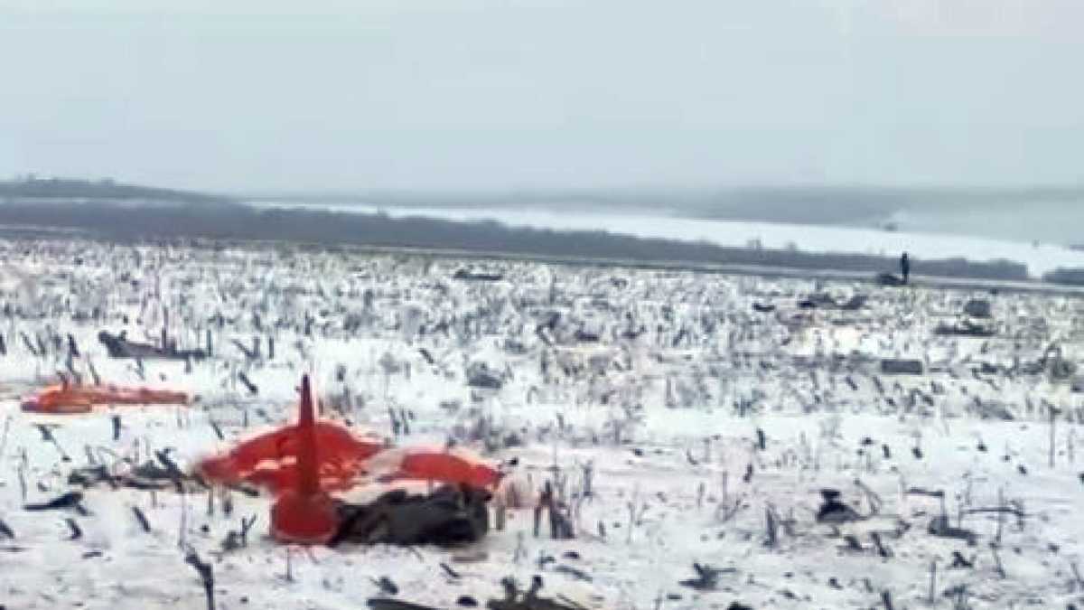 Immagine di Tutte le stranezze e l’unica evidenza sull’aereo russo precipitato vicino Belgorod