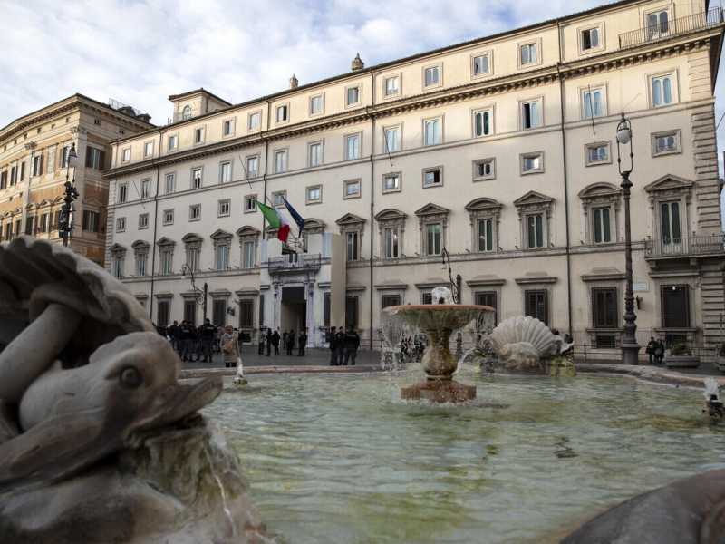 Palazzo Chigi - foto Ansa