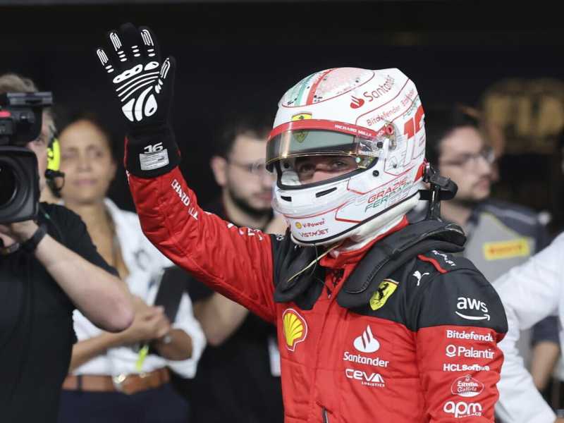 Charles Leclerc (foto Ap, via LaPresse)<div>&nbsp;</div>