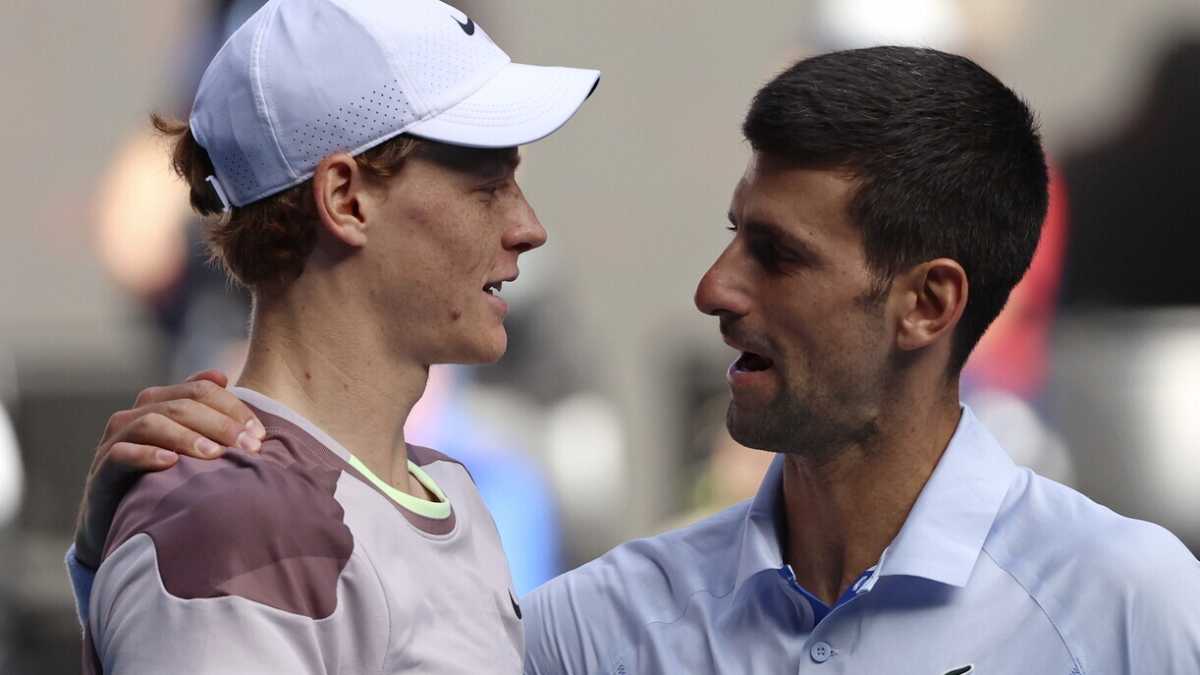 Immagine di Sinner batte Djokovic e conquista la finale degli Australian Open