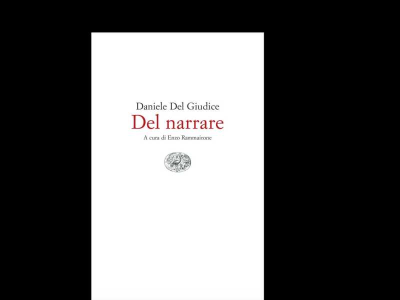 La zona del narrare di Del Giudice