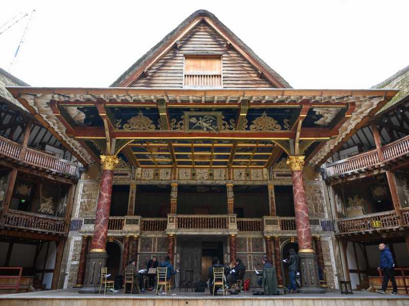 Il Globe theatre di Londra (foto Leon Neal per Getty Images) <br />