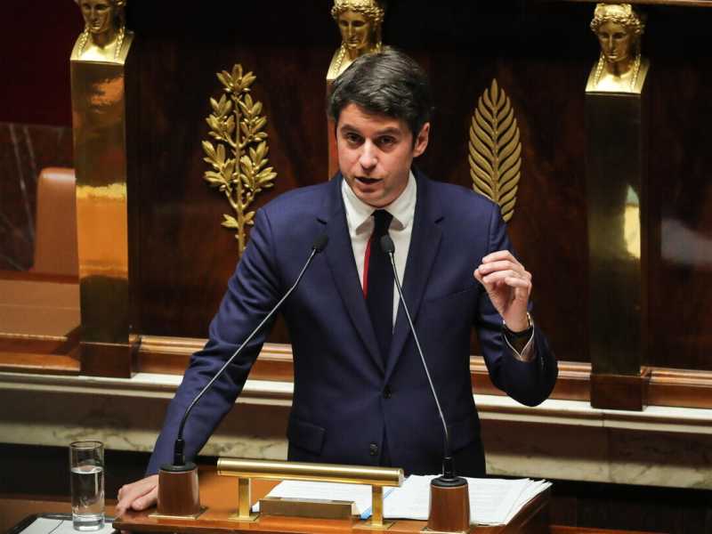  Gabriel Attal - foto Ansa