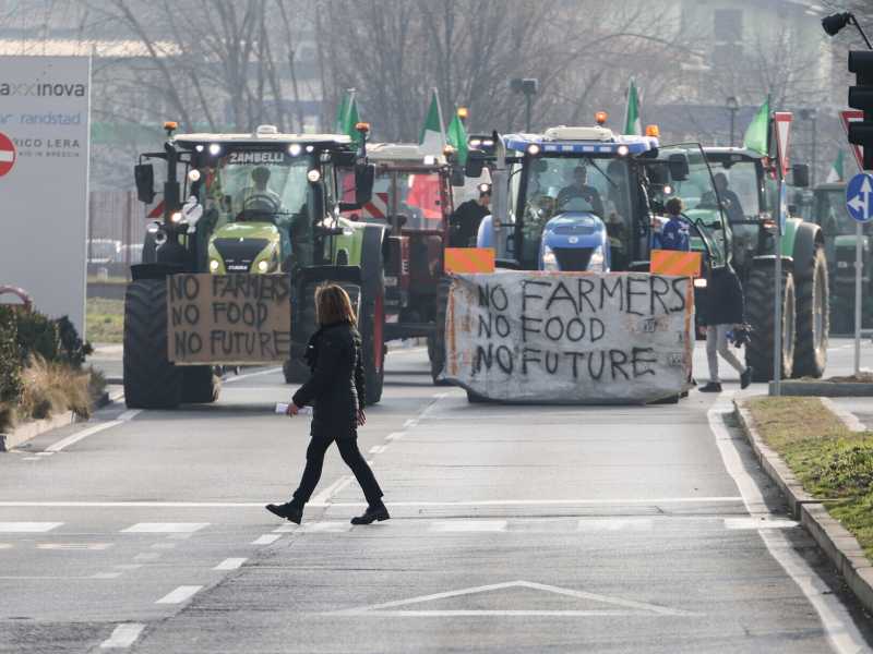 Ecco la "velina" di Lollobrigida. Le proteste dei trattori? Causate dalle merci ucraine