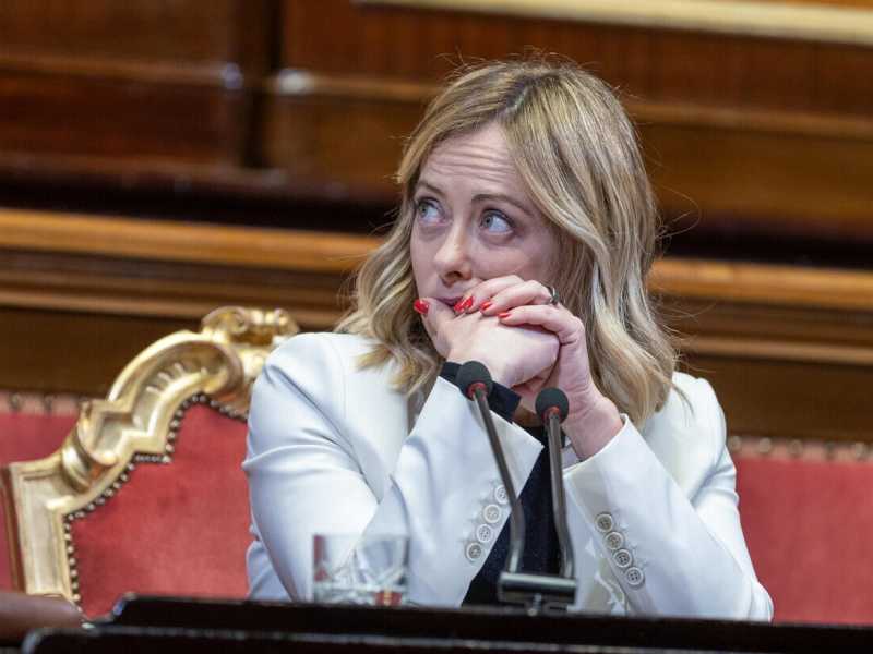 Giorgia Meloni (foto Ansa)