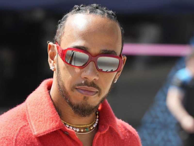 Lewis Hamilton (foto Ap, via LaPresse)