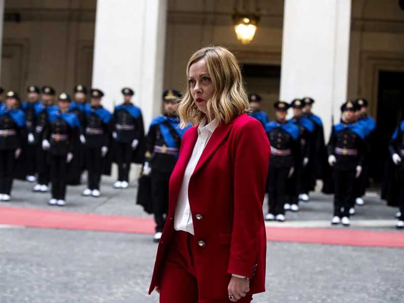  Giorgia Meloni - foto Ansa