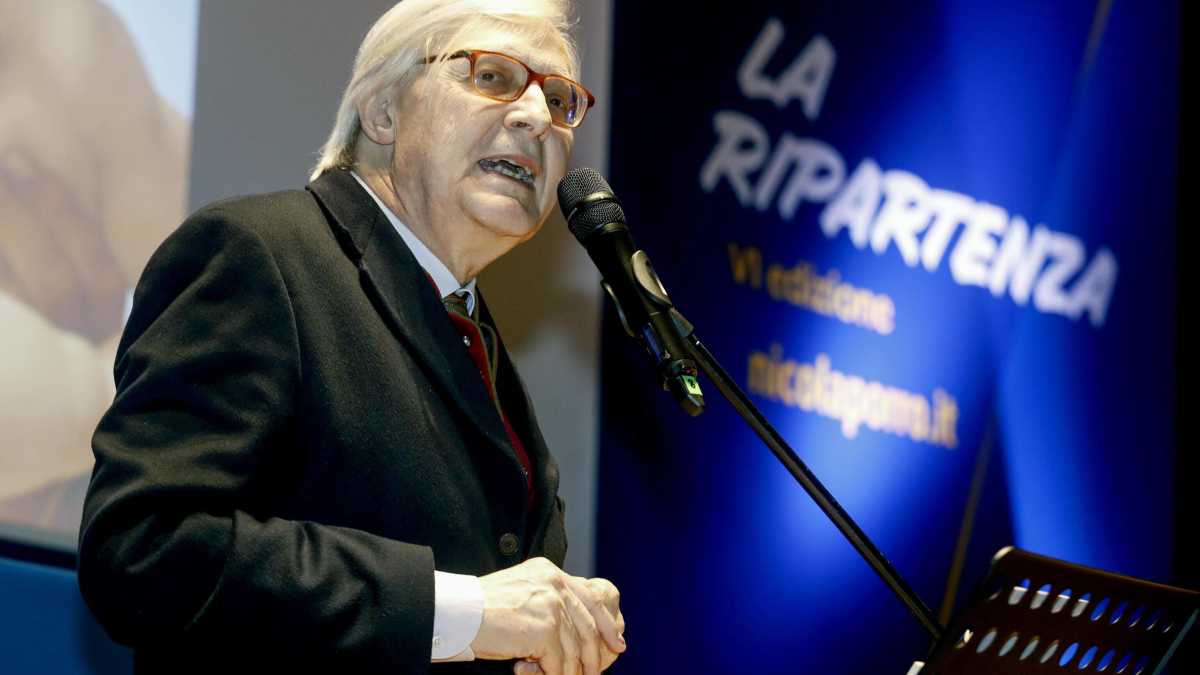 Immagine di Vittorio Sgarbi è finalmente libero