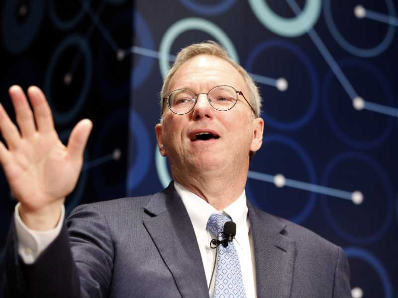 Eric Schmidt  (LaPresse)&nbsp;<br />