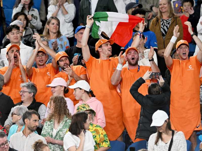 &nbsp;I Carota Boys in Australia - foto Ansa