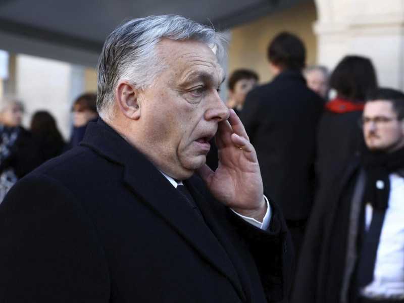 Viktor Orb&aacute;n (foto Ap, via LaPresse)&nbsp;<br />