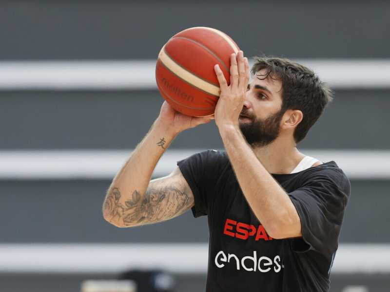 Ricky Rubio (foto Epa, via Ansa)