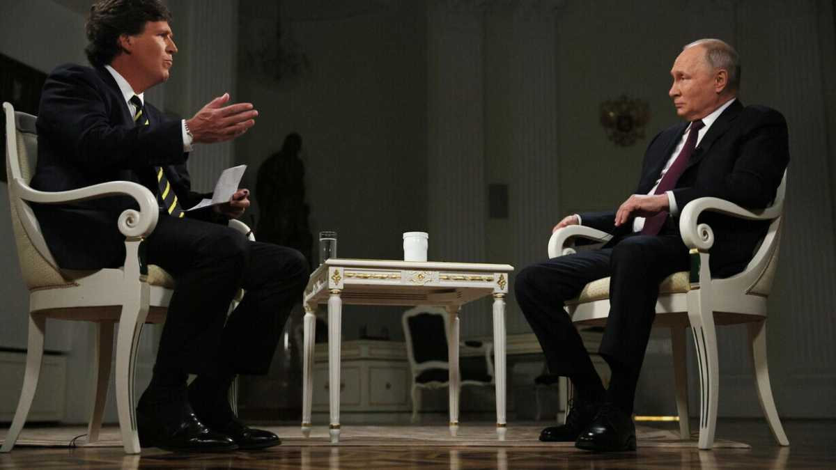 Immagine di L'unica lezione da trarre dall'intervista di Carlson a Putin