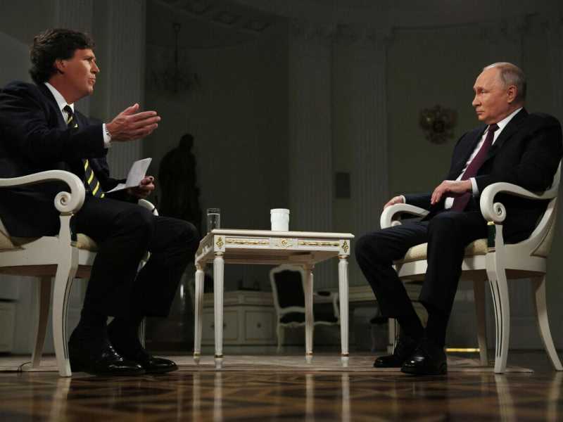 L'unica lezione da trarre dall'intervista di Carlson a Putin