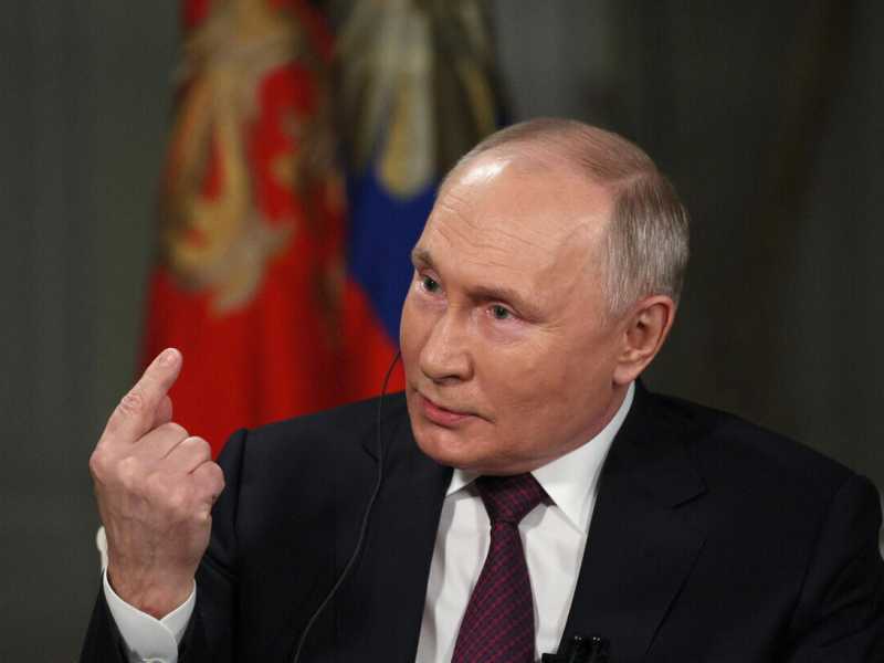 &nbsp;Vladimir Putin - foto Ansa