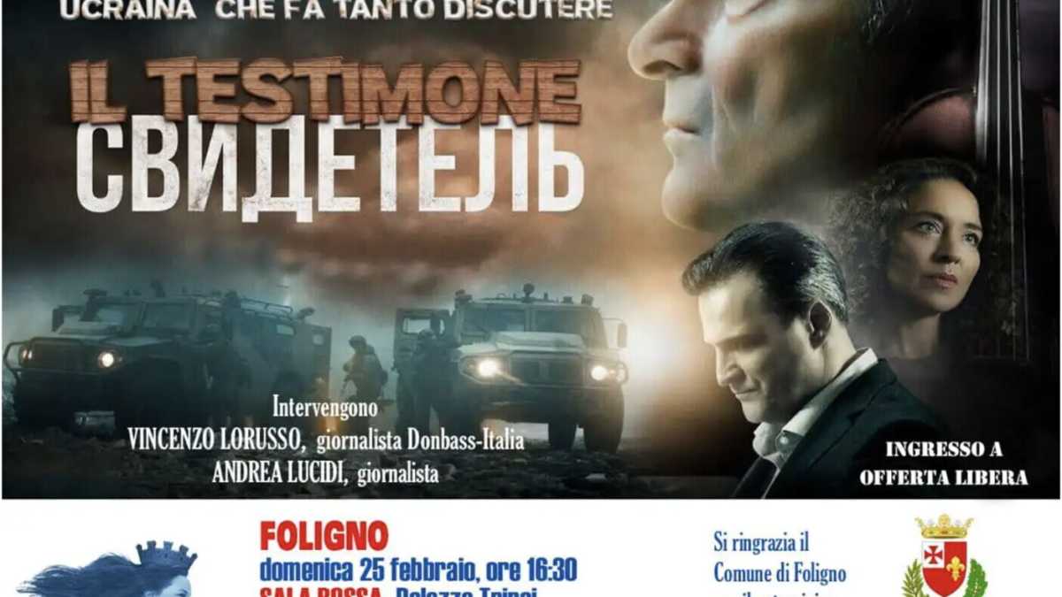 Immagine di Il sindaco leghista di Foligno difende il patrocinio alla proiezione del film filorusso