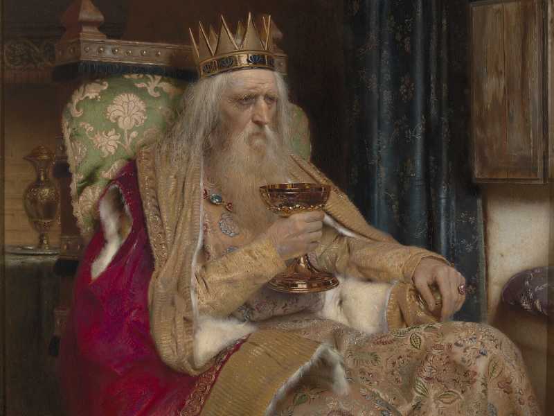 Pierre Jean Van der Ouderaa, “Il re di Thule”, 1896 (Wikipedia) <br />