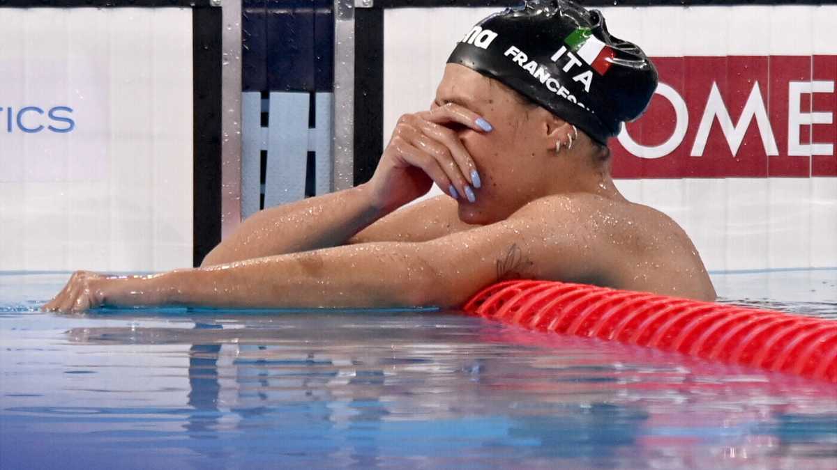 Immagine di Il bronzo di Sara Franceschi dimostra che la cosa più importante è una corsia in finale