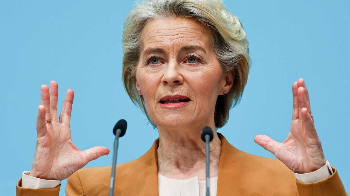 Immagine di Von der Leyen si ricandida puntando su competitività, sicurezza e democrazia (e guardando al centro)