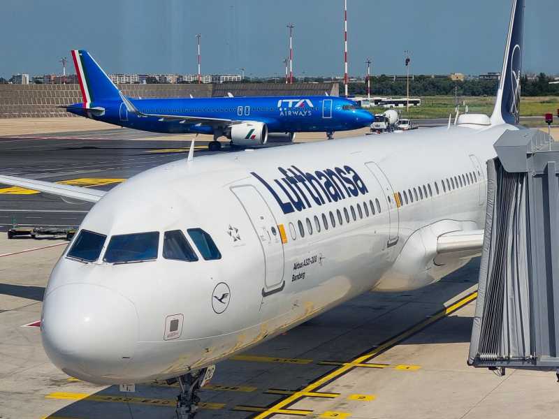 &nbsp;Lufthansa e Ita - foto Ansa