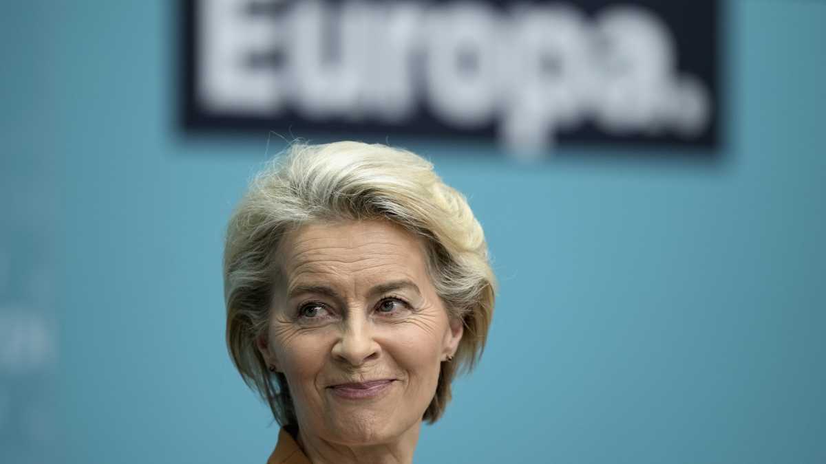 Immagine di Von der Leyen sposta a destra la campagna elettorale: "Il Ppe attrarrà anche membri di Ecr"