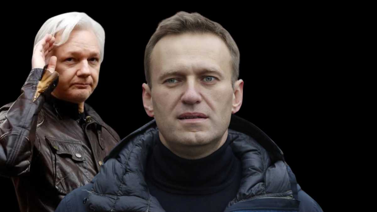 Immagine di Navalny e Assange, storie agli antipodi