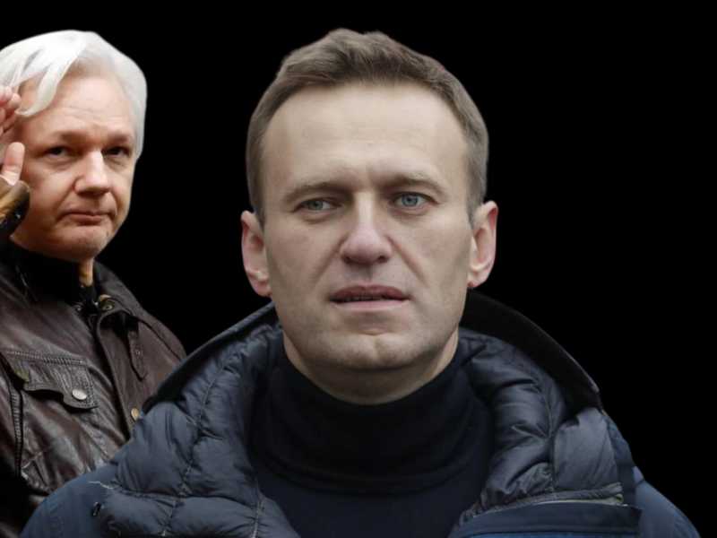 Navalny e Assange, storie agli antipodi