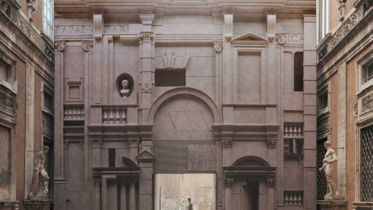 Immagine di A Roma il ponteggio è diventato cool