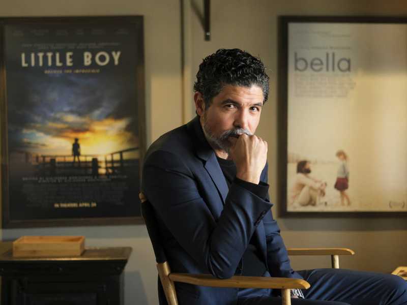 Il regista di Sound of freedom, Alejandro Gomez Monteverde (foto Ap)<br />