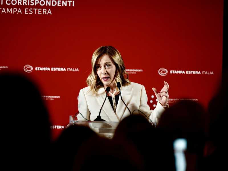 Giorgia Meloni (Ansa)