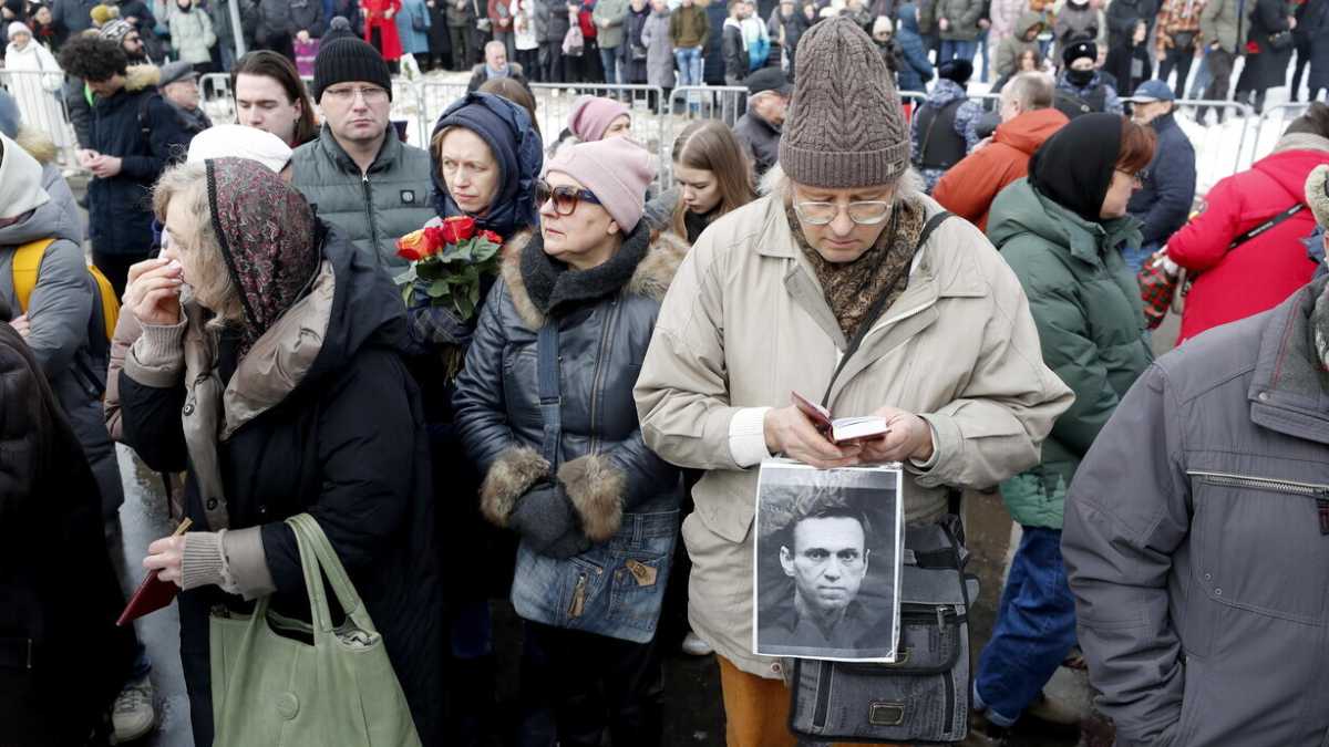 Immagine di Navalny sapeva quello che faceva e così le persone che sono andate al suo funerale