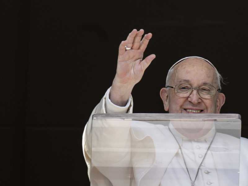 Papa Francesco (foto LaPresse)