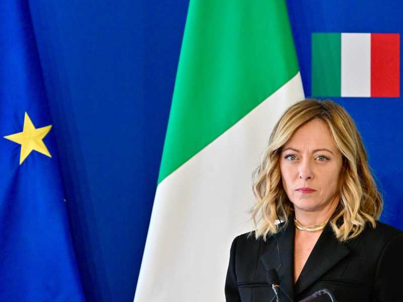 Giorgia Meloni (foto Ansa)