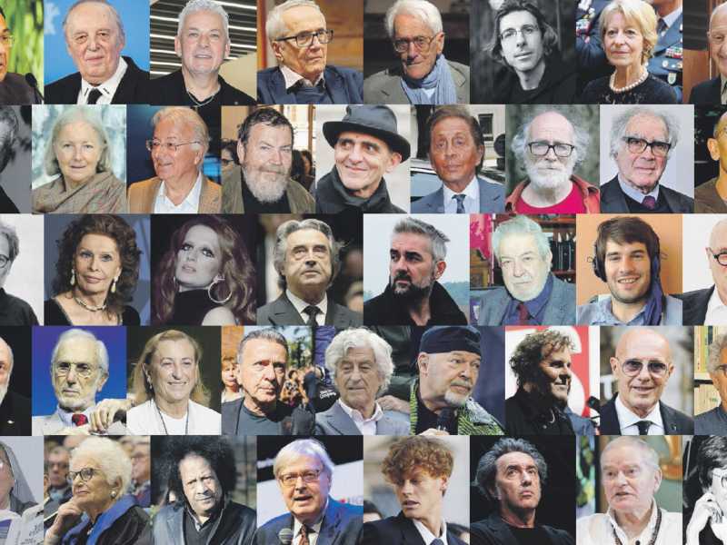 La grandezza italiana. Un girotondo tra i grandi d'Italia