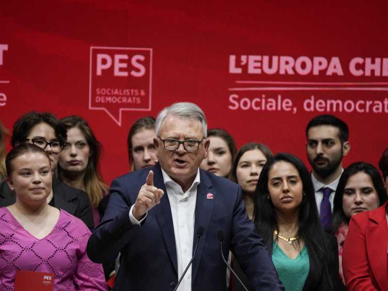 Roma, Nicolas Schmit al Congresso elettorale del Pse (LaPresse)&nbsp;<br />