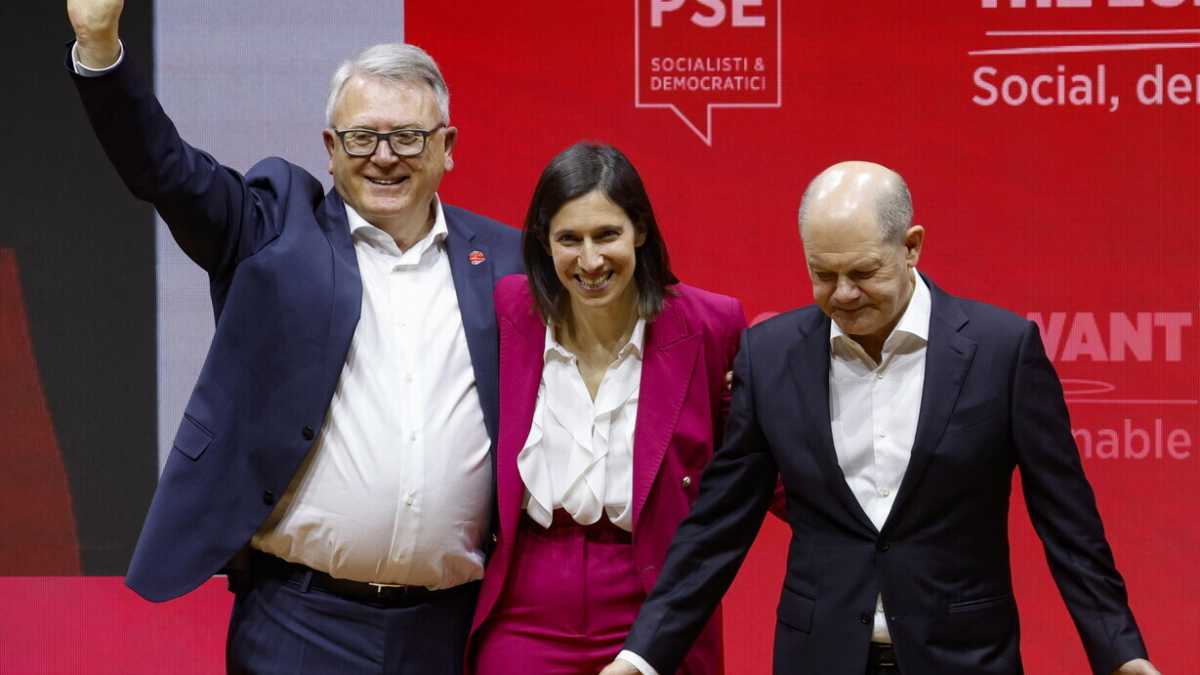Immagine di Al congresso del Pse a Roma nessuno ha mai detto "mai con Meloni"