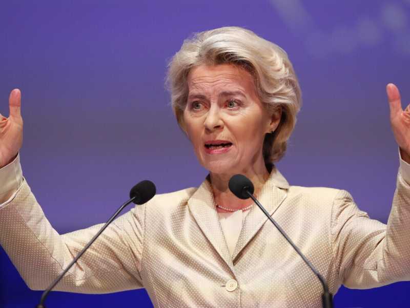 &nbsp;Ursula von der Leyen - foto Ansa